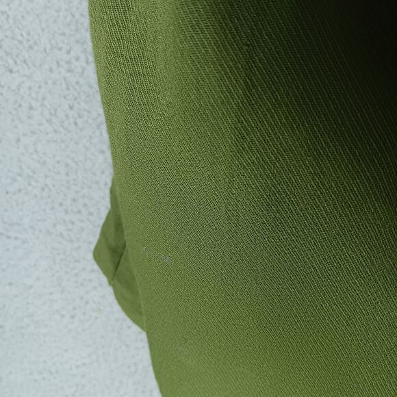 CodeXMode Romper Size Medium Olive Green Pull on Short Sleeve Button Up Pockets - Picture 11 of 12